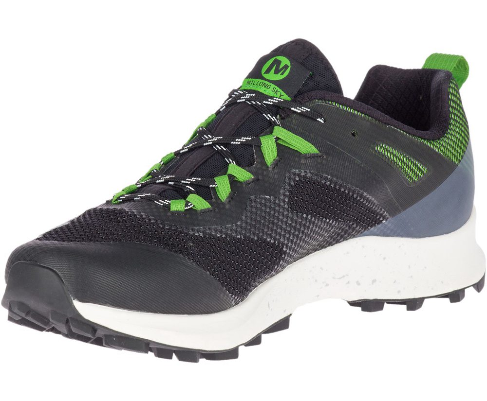 Merrell Sneakers Black/Green - MTL Long Sky - Mens 13DJXFZIB